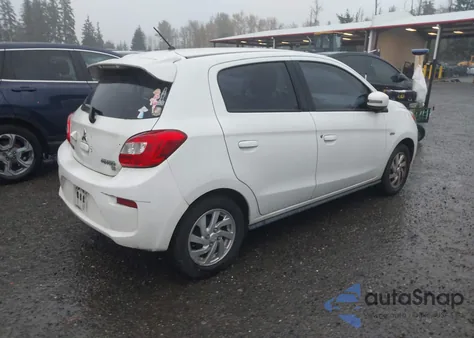 2017 Mitsubishi Mirage Se from USA, damaged, VIN ML32A4HJ8HH021012